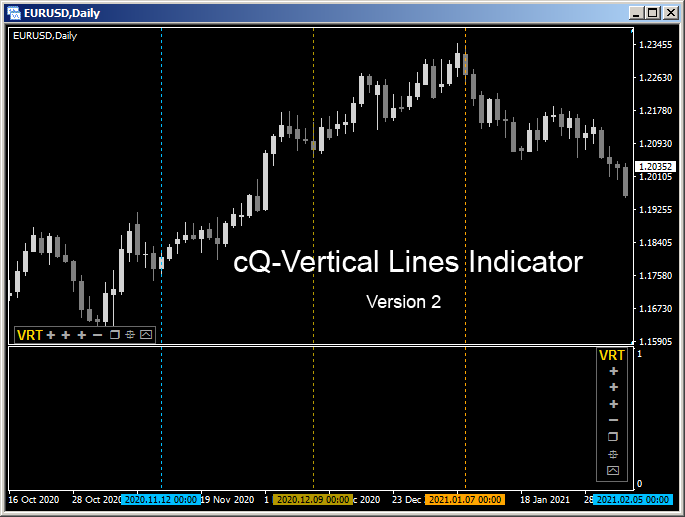 cQ-Vertical Lines Main Screen